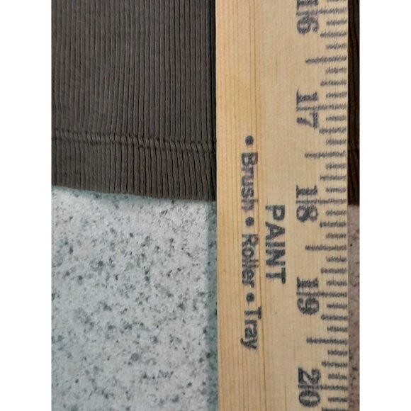 Apostrophe Y2K Lace Balletcore Stretch Knit Size Large Petite Cami Mocha Brown - Picture 6 of 7